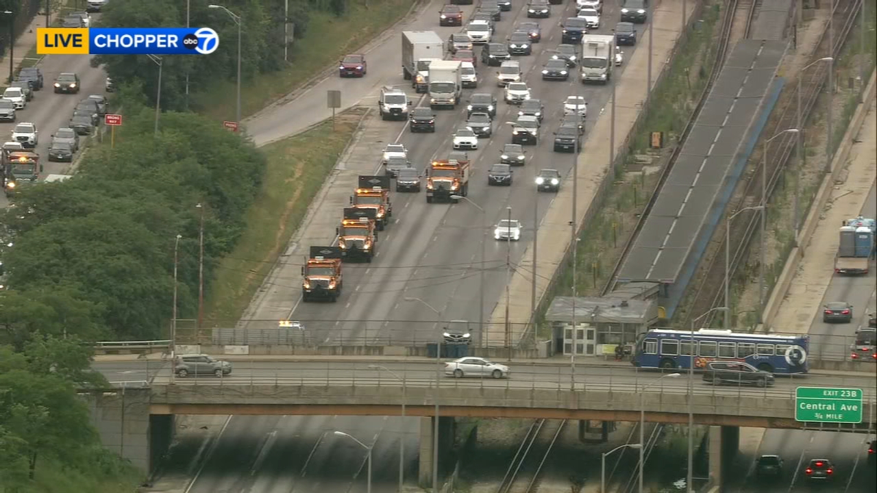 Traffic Accident Causes Major Disruptions on Eisenhower Expressway at Cicero Avenue