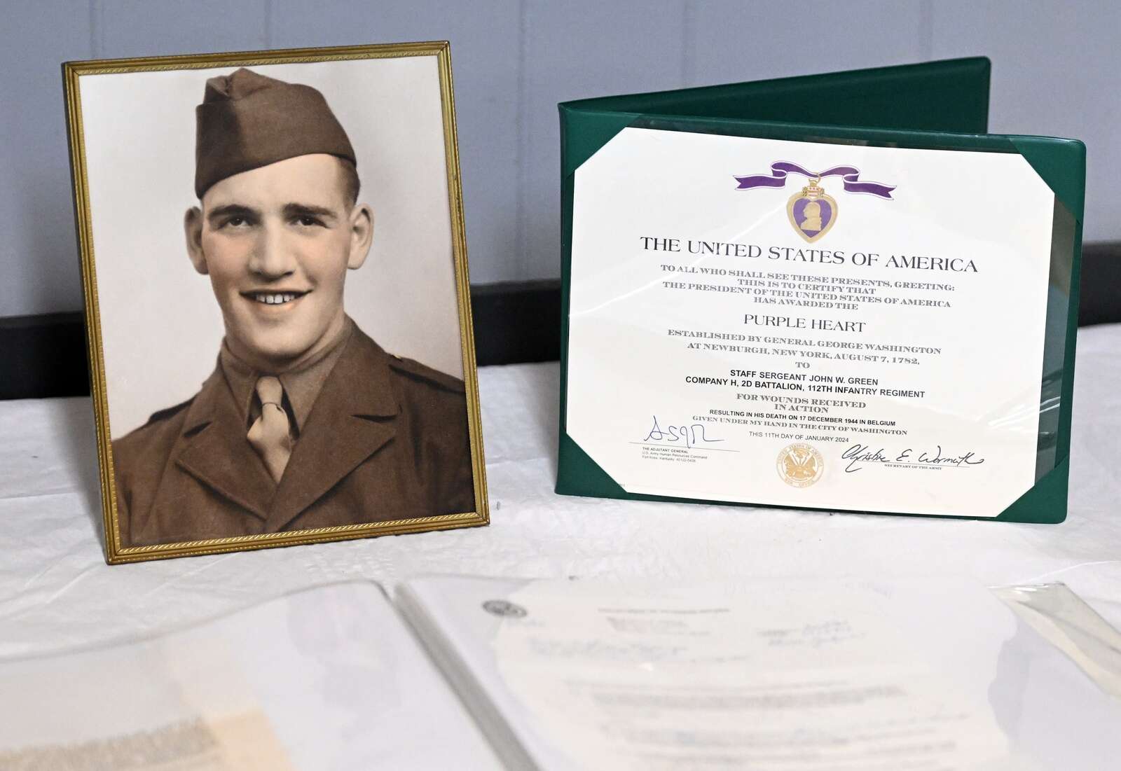 Aurora Man's Sacrifice in WWII Honored with Medals Nearly 80 Years Later