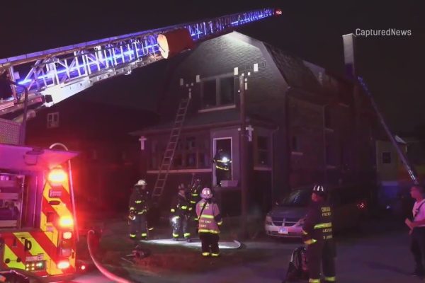 Apartment Fire in Chicago's East Side Injures Four, Including Two Children