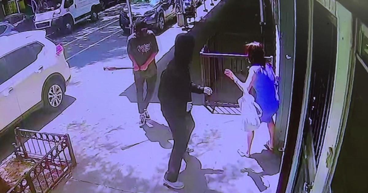 Shocking Footage: Men Attack Woman with Baseball Bat in New York