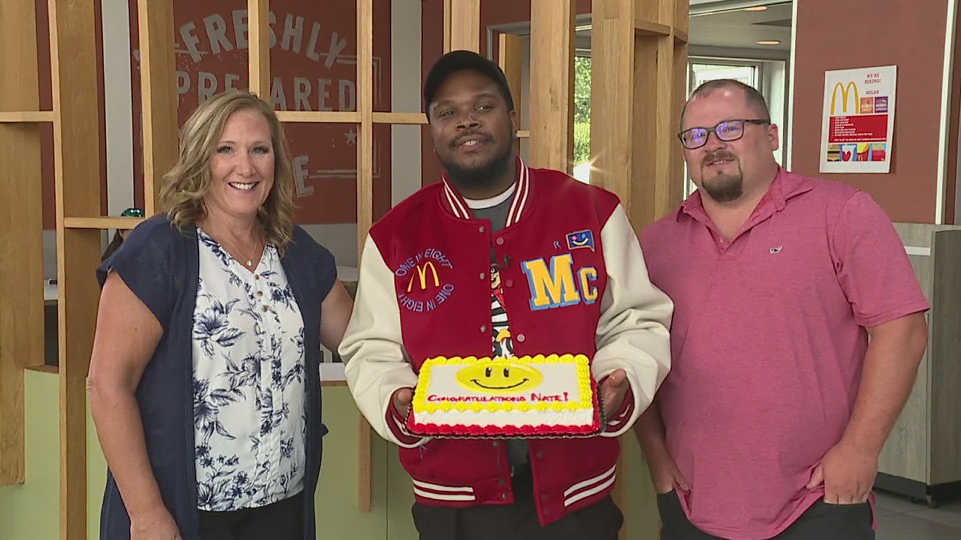 The Inspiring Story of Nate Coleman: McDonald's Crew Member Awarded for Exceptional Customer Service