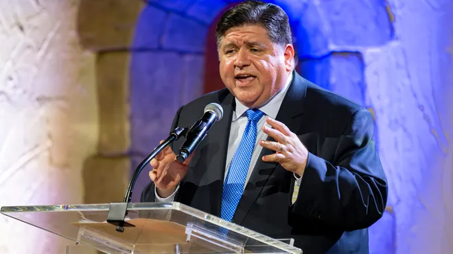 Governor J.B. Pritzker Urges Democrats to Navigate Chaos Amid Presidential Election Concerns