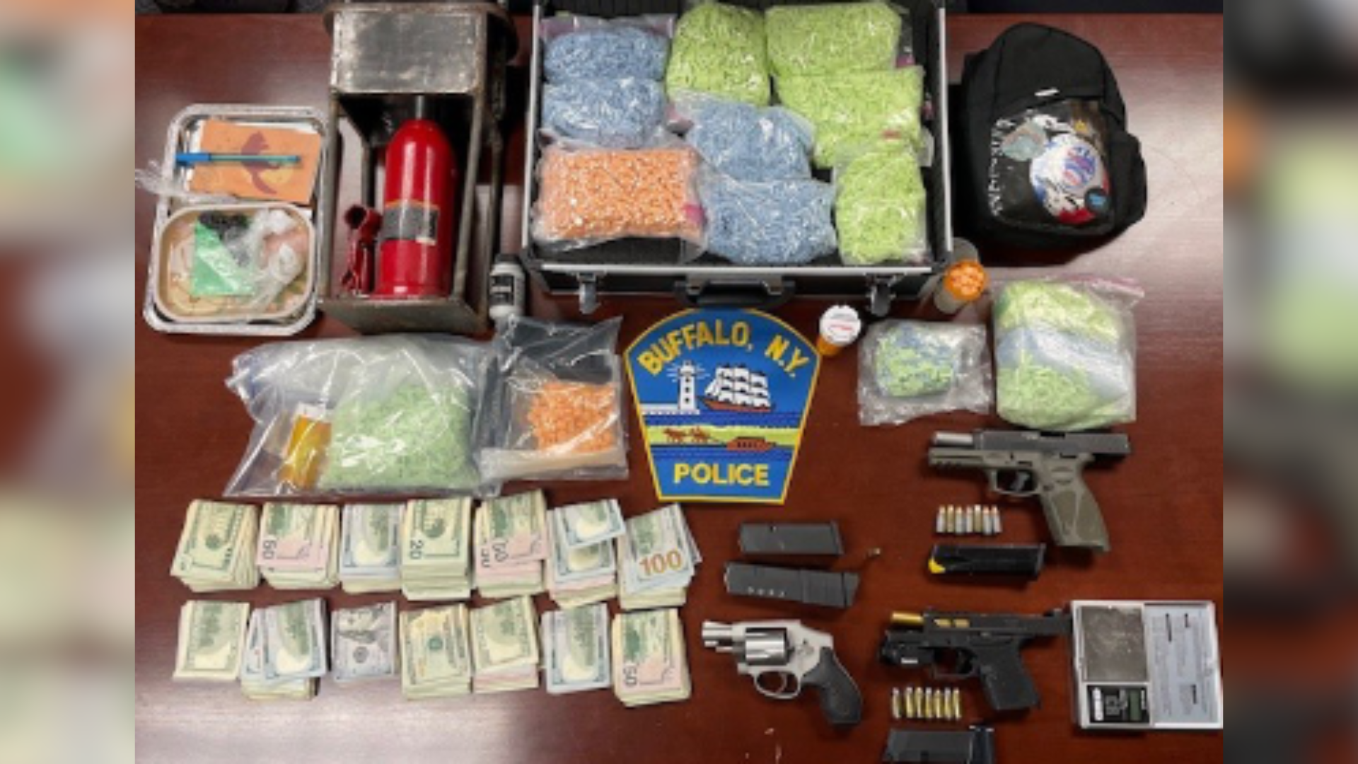 Breaking: Major Drug Bust in Buffalo Nets Fentanyl, Meth, and Firearms