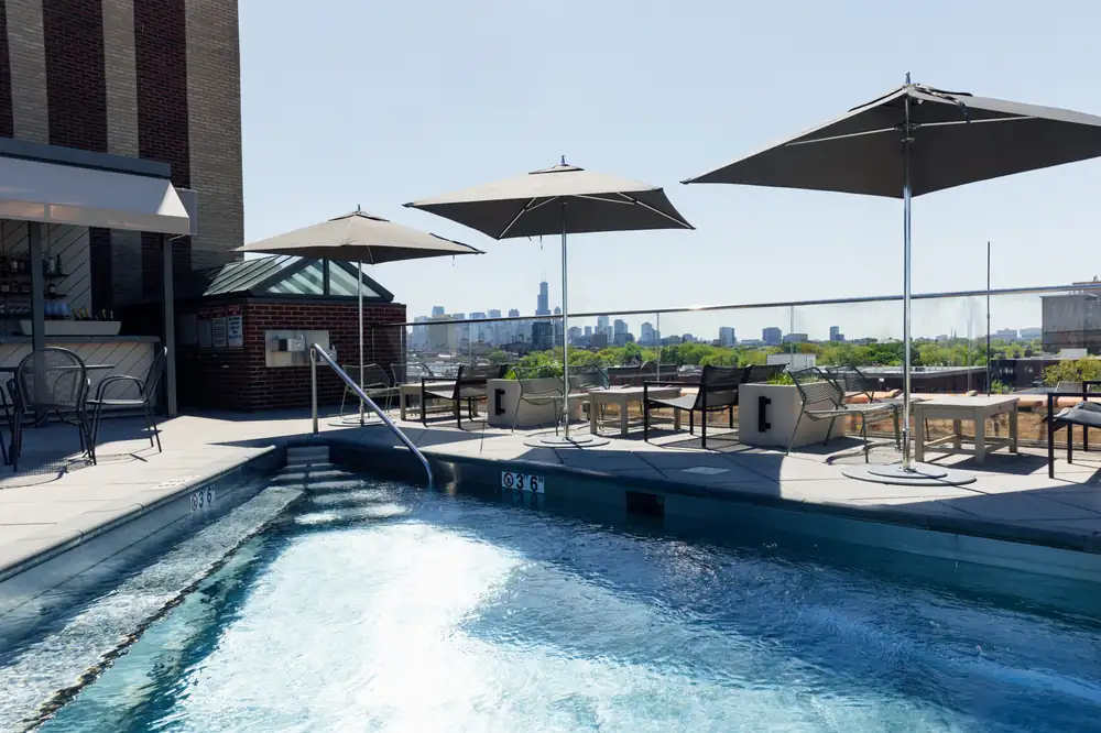 The Best Pools in Chicago Have Rooftop Views and Waterslides