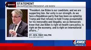 Rock Island County Democrats back Biden