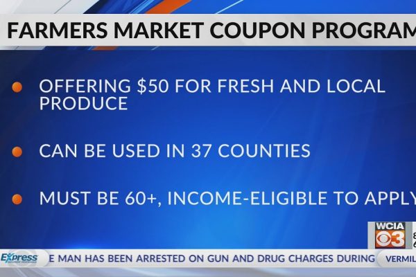 Farmers Market Coupons for Low-Income Illinois Seniors