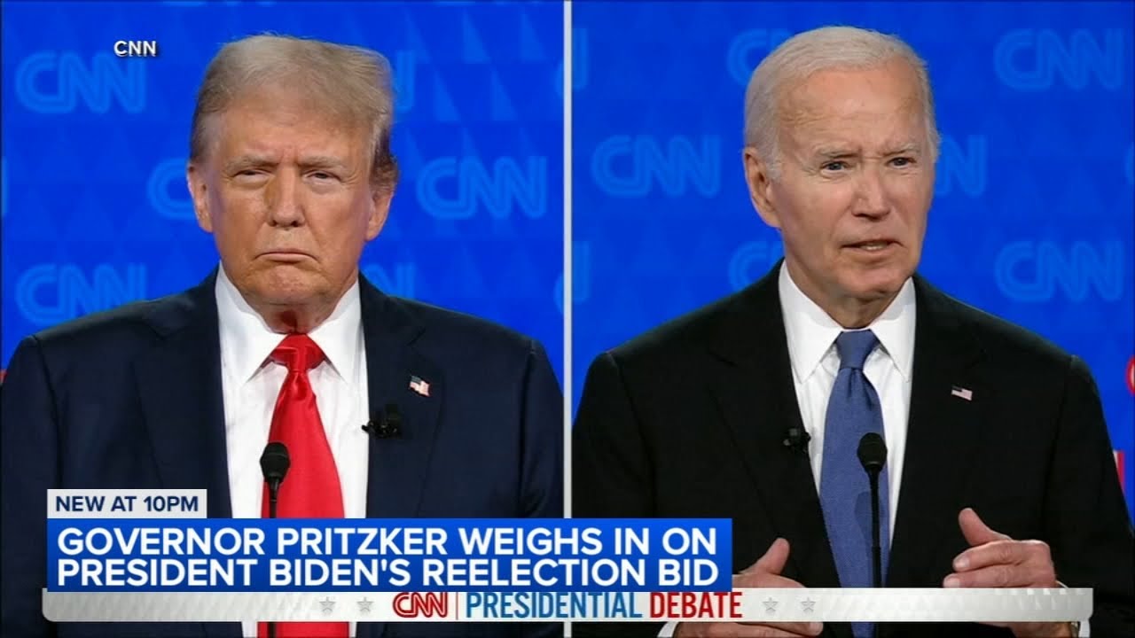 Pritzker Says He Still Supports Biden After Poor Debate Performance; Some Democrats Express Concern