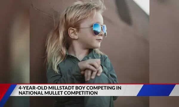 Meet the 4-Year-Old Illinois Boy Competing in National Mullet Competition