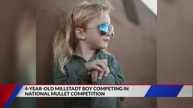 Meet the 4-Year-Old Illinois Boy Competing in National Mullet Competition