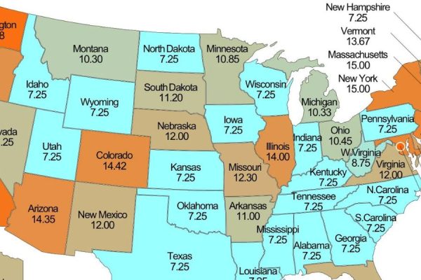 A Closer Look at the 5 States With the Highest Minimum Wages in 2024