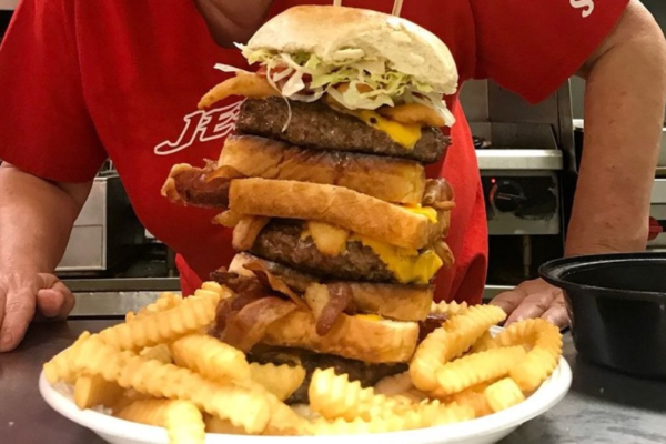 Dare to Conquer Illinois' Wildest Food Challenge at Lucky’s?