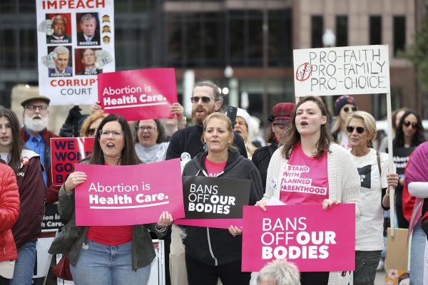 As Trump Downplays Abortion, Democrats Rally Support Around Reproductive Rights